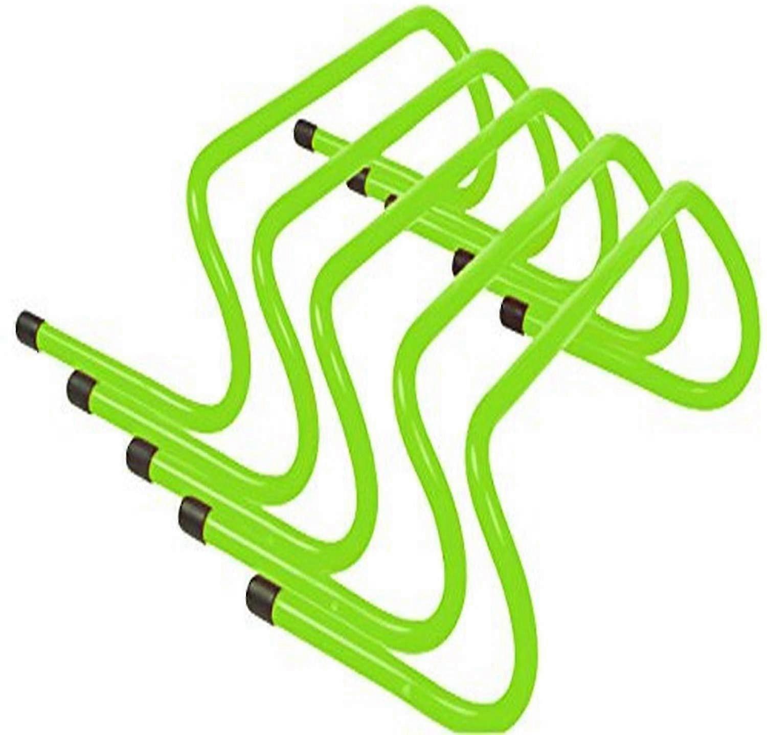 Speed Training Hurdles 5-Pack Light Green 15cm