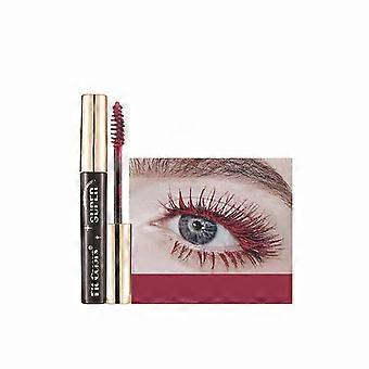Colored Mascara with QuickDry Formula, Lengthening Silk Fibers for Sensitive Eyes, Non-Clumping Volume