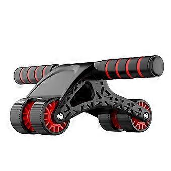 Four-Wheel Roller Muscle Trainers Mutes Abdominal Training Exerciser Fitness Equipment