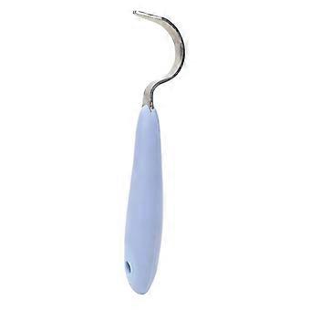 Metal Horse Hoof Pick Comfort Grip Grooming Tool for Stable Care
