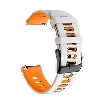Pulseira de silicone de 22 mm em cores sortidas para Samsung Galaxy Watch 46 mm e 45 mm, Gear S3 Classic, com sistema de liberação rápida e ajuste confortável.