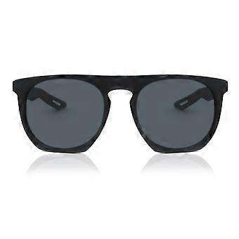 Nike FLATSPOT XXII DV2258 010 Full Rim Matte Black Unisex Oval Sunglasses UV3 Original
