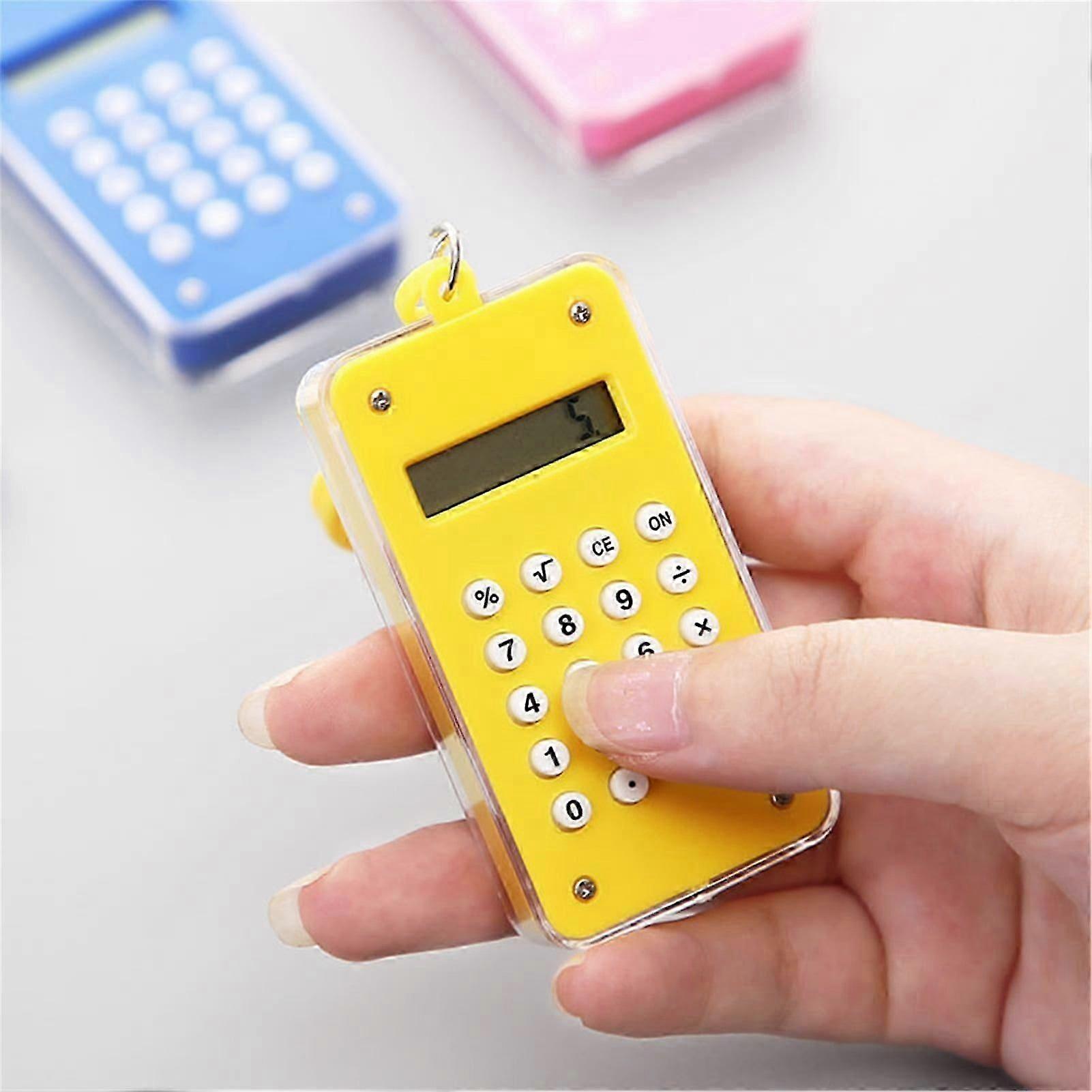 Office Supplies Mini 8-bit Calculator Professional Hand Held Student Arithmetic