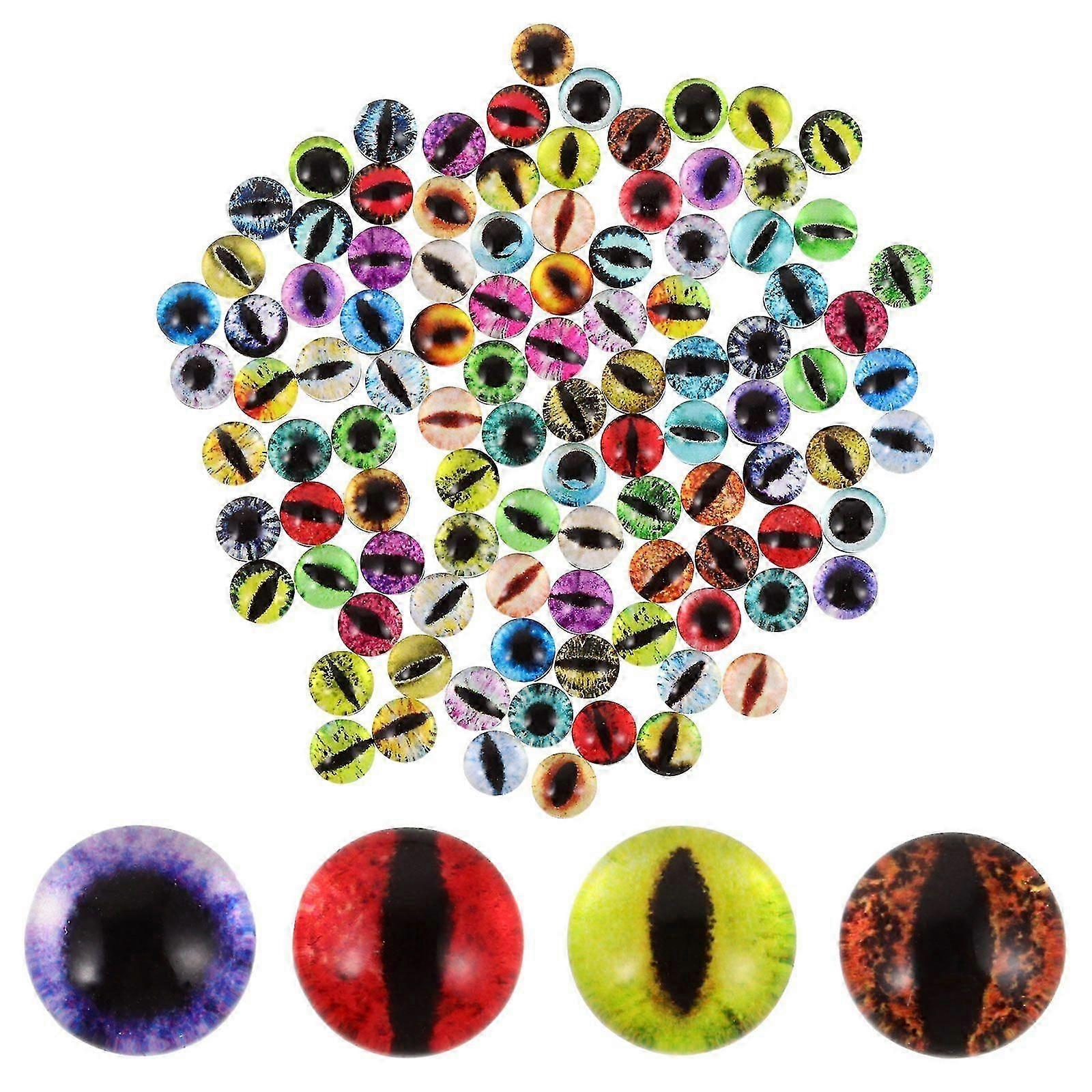 100pcs DIY Doll Eyes Artificial Simulated Creative Decorative Eyes