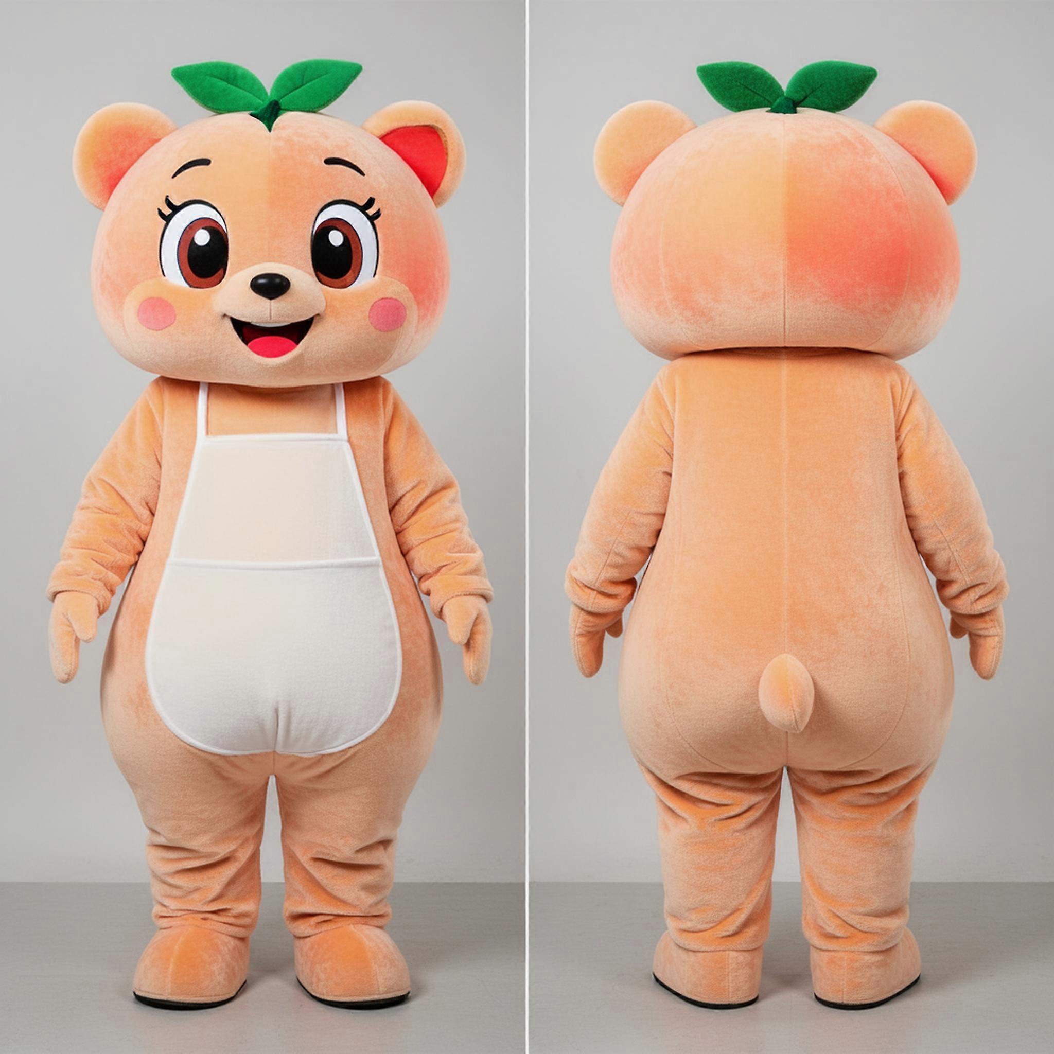 MASTICOT Golden Plush Apricot Mascot