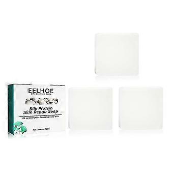 Ziegenmilch Protein Milbe Seife Tiefenreinigung Reparatur Hautöl Kontrolle Make-up-Entferner Feuchtigkeitsspendendes Bad Hautpflegeseife