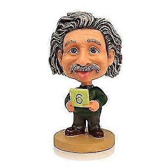 Einstein Bobblehead Collectible Gift\u202f\u202fAlbert Einstein Figurine Desk Decor with Distinctive Design and Protective Packaging