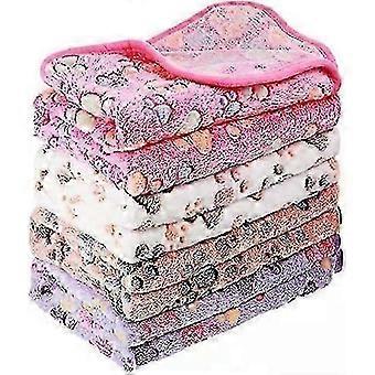 Soft Warm Cashmere Coral Fleece Pet Blanket
