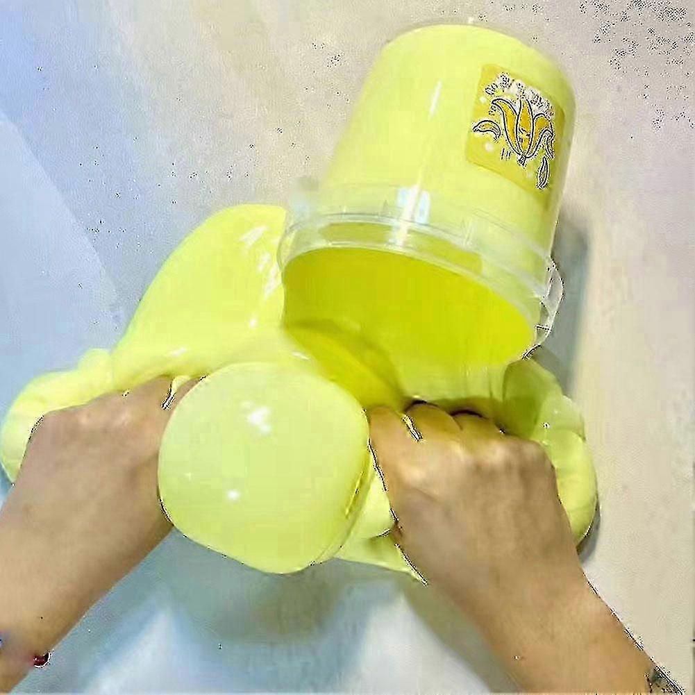Silicone-Based Soft Cloud Slime Bucket