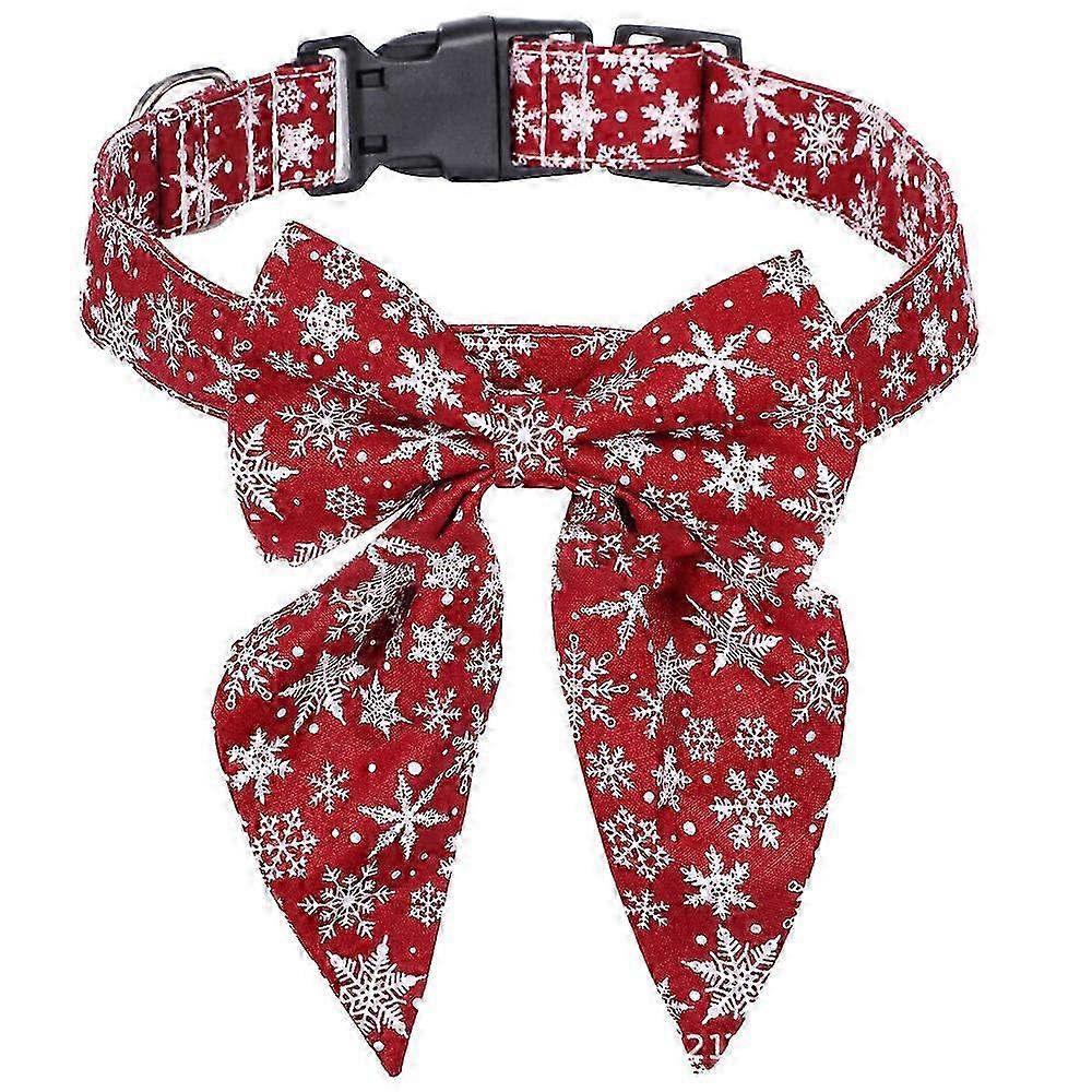 Fade-Resistant Festive Dog Collar