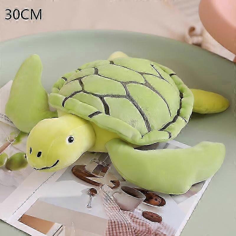 Green Sea Turtle Plush Pillow