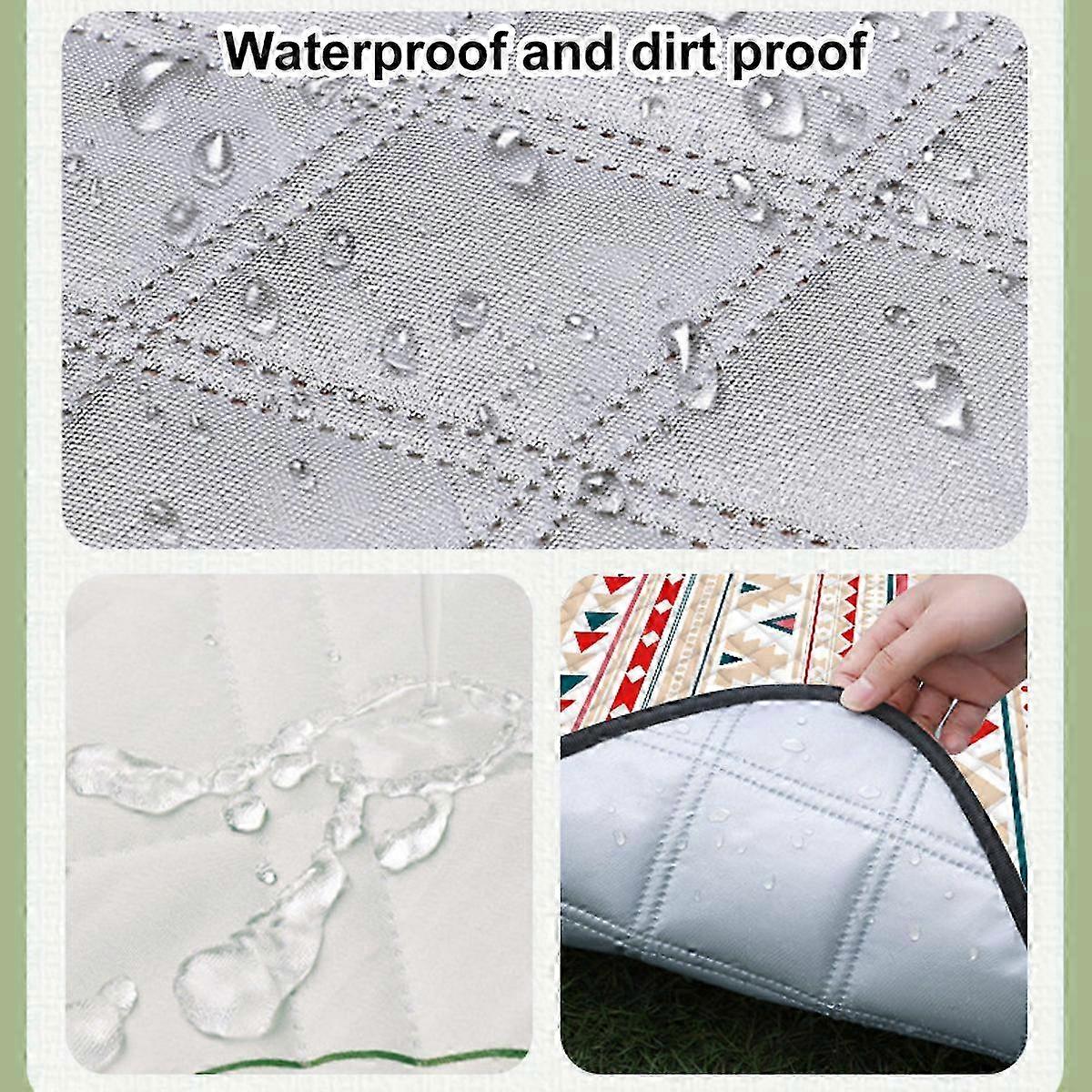 Boho Waterproof Extra Large Foldable Mat