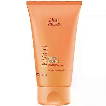 Mascarilla térmica para cabello seco y dañado Invigo Nutri-Enrich (Mascarilla Express Calentable), 150 ml.