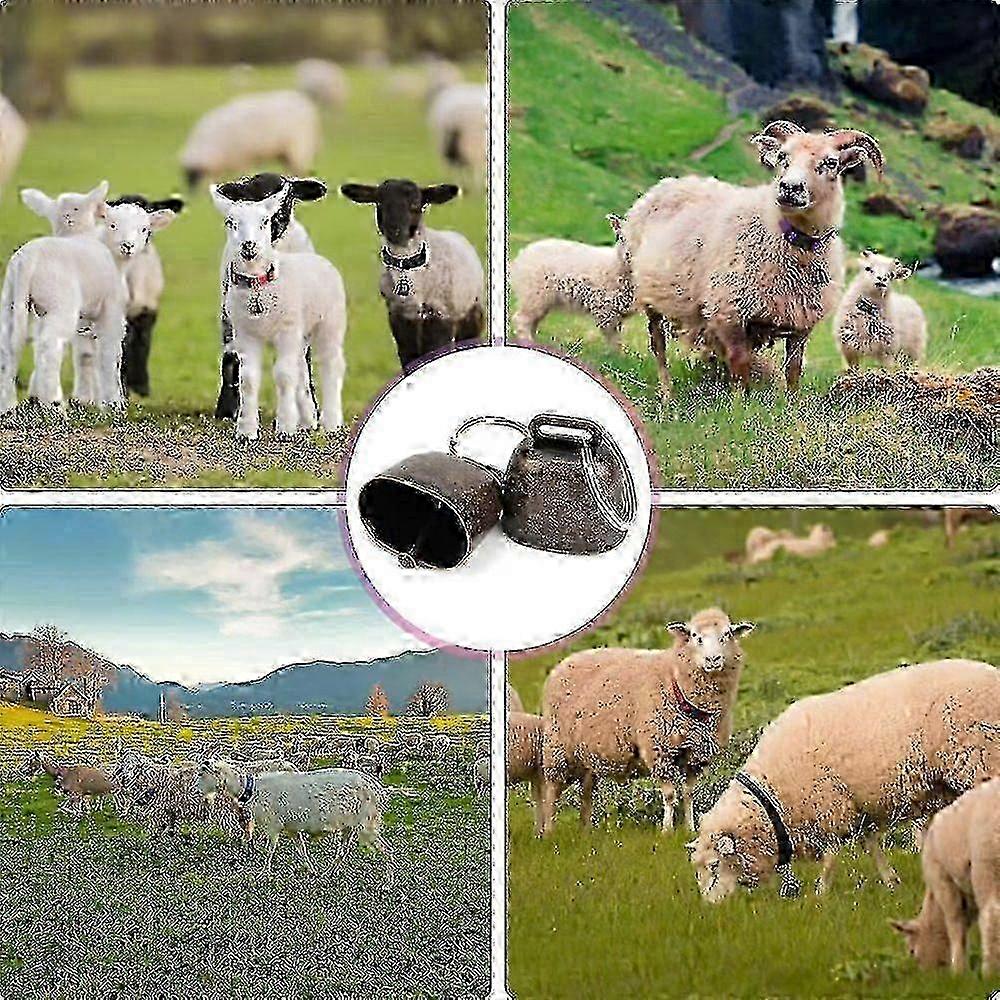 Adjustable Livestock Collars With Bells