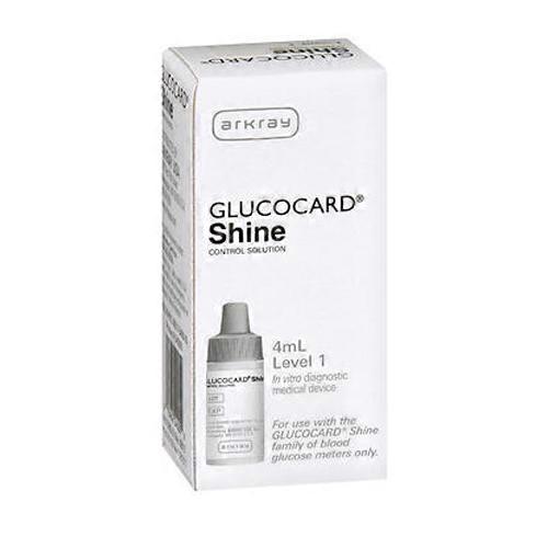 Glucocard Shine Control Solution Level 1, 1 Count