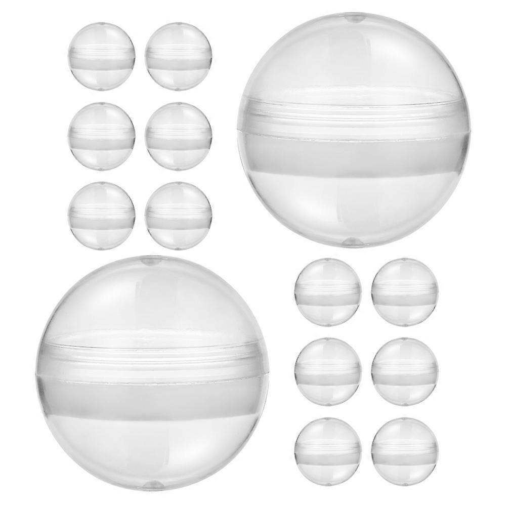 Round Plastic Fillable Balls compatible with Vending Machine Toys 100Pcs Pack