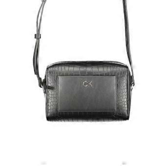 Calvin Klein Black Polyester Women Shoulder Bag