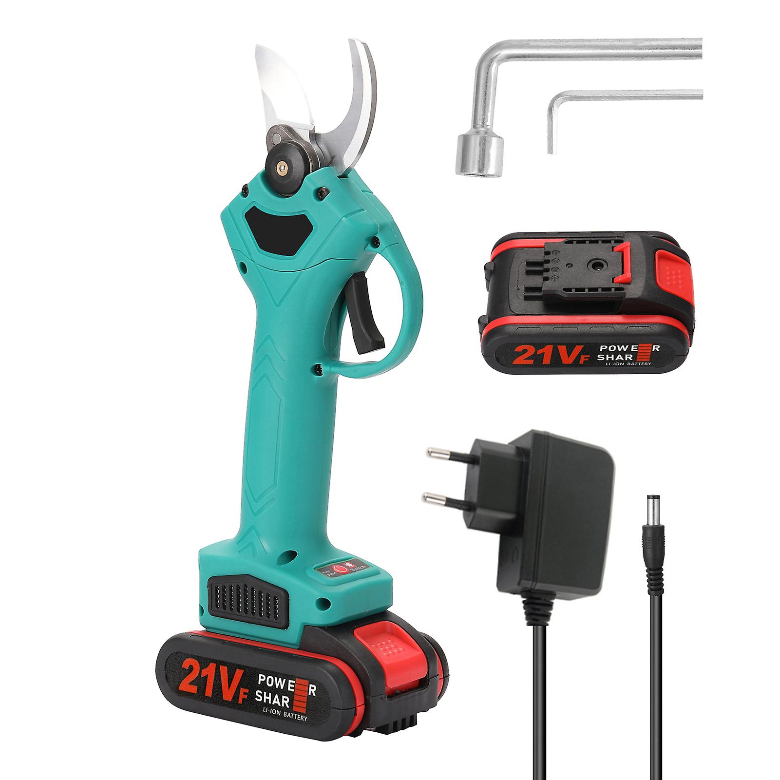 21v Cordless Electric Pruner Pruning Shear Bonsai Pruning Branches Cutter