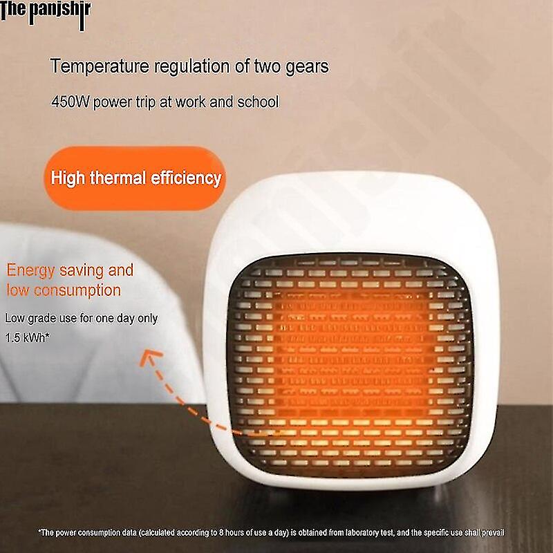800w Mini Electric Heater Portable Desktop Fan Heater Ptc Ceramic Heating  Warm Air Blower Home Office Warmer Machine For Winter | Fruugo US