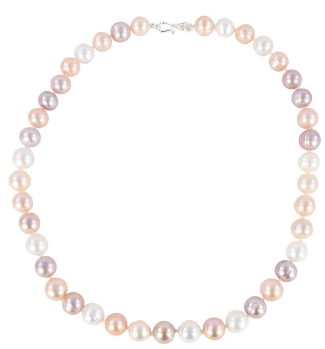 Collier de perles d'eau douce perles Aurora Rainbow - multicolore
