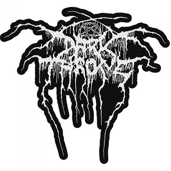 Darkthrone Logo Woven Cut Out Patch