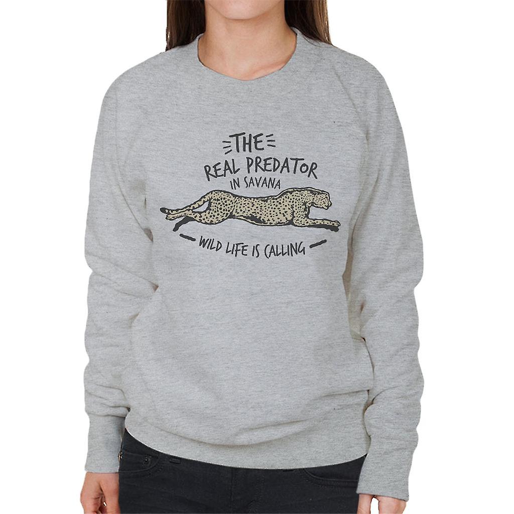 Echte Predator Cheetah vrouwen Sweatshirt
