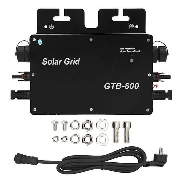 800W Micro Grid Tie Inverter Waterproof Mppt Solar Wifi App Monitoring Solar Inverter Eu Plug