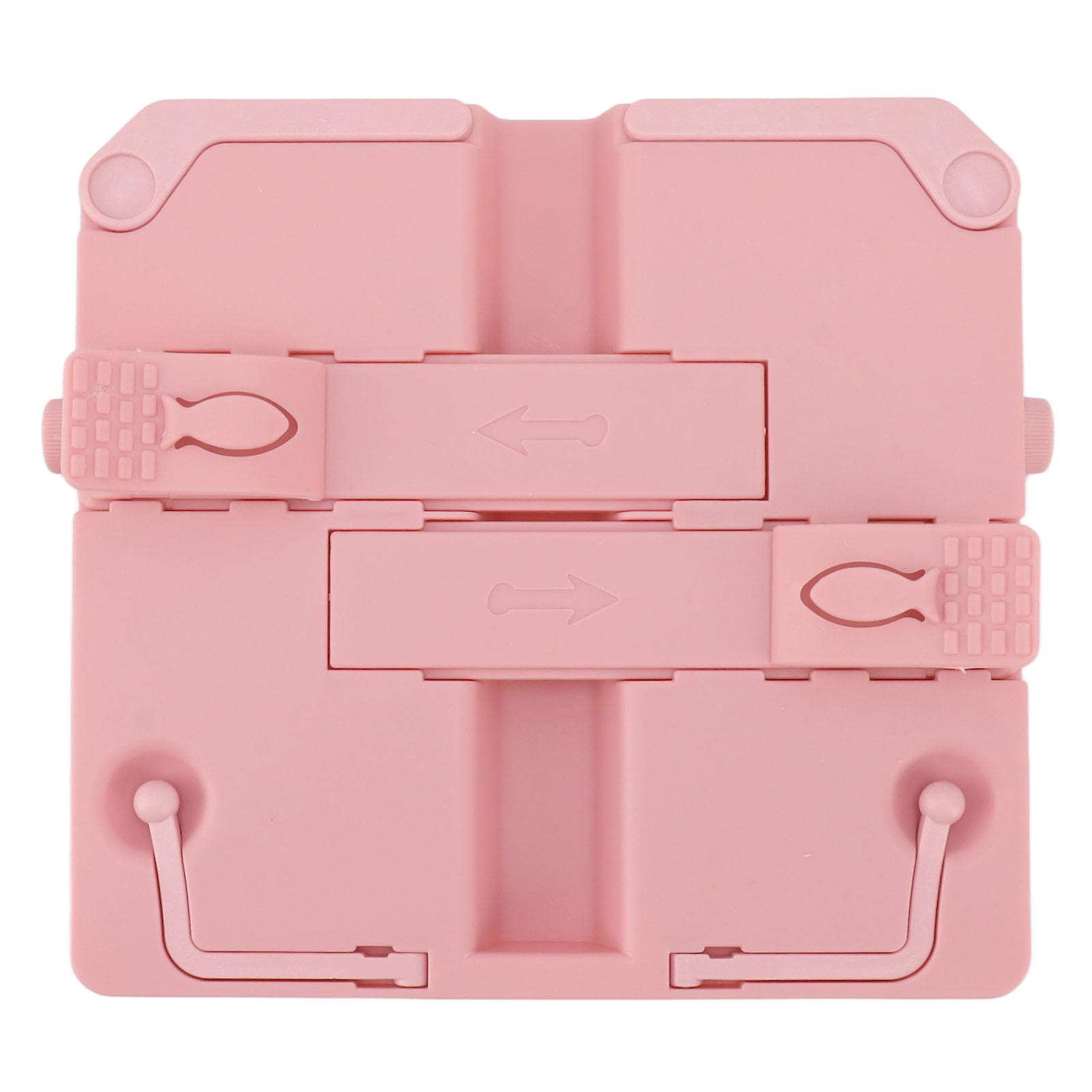 Reading Rack Foldable Portable Round Edges ABS Scratch Resistant Book Stand Holder for School Library