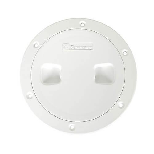 100MM Deck Plate or Inspection Cover White Premium Uv Resistant Abs Plastic