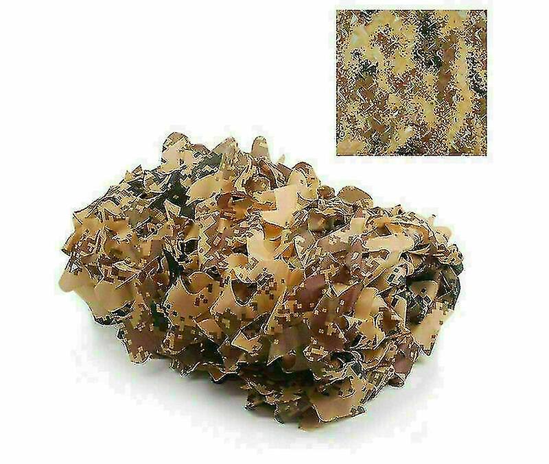 4m * 6m Camo Net Chasse / tir Camouflage Hide Army Camping Woodland Netting Uk-9