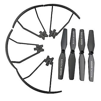Hélices de pales principales améliorées pour Tianqu Xs809 Xs809hc Xs809hw Xs809w Drone Ccw Cw Propeller Guard