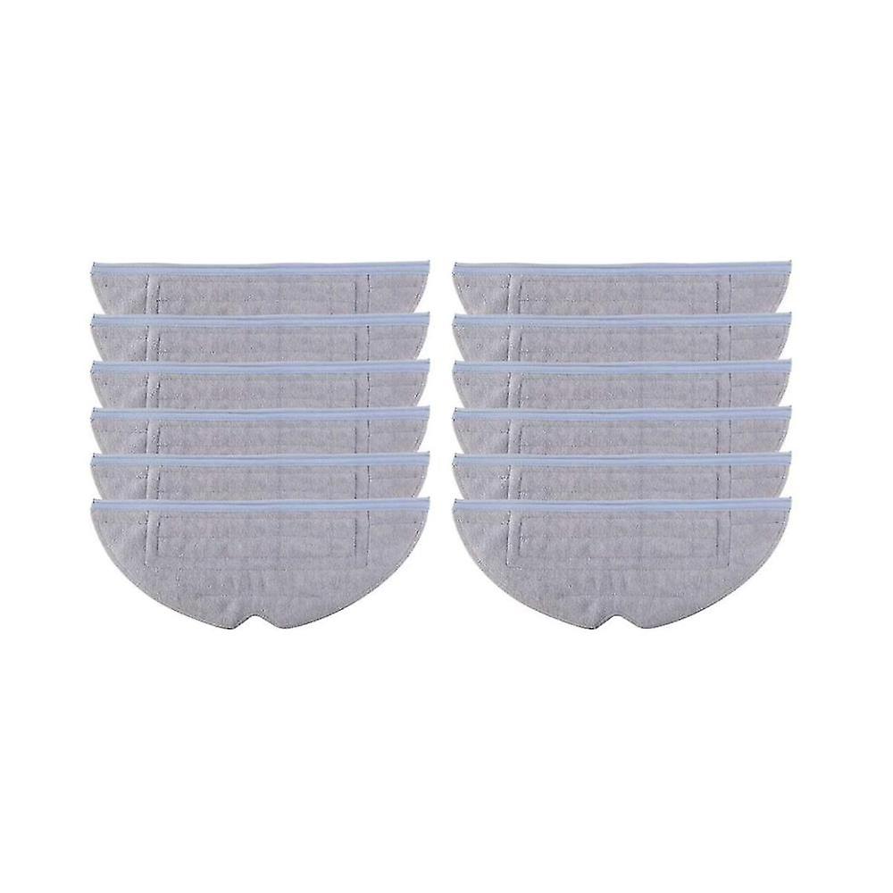 Pack Of 12 Replacement Wipes For S7 S7 Plus Microfibre Cloths For T7 And T7 Plus Cleaning Cloths
