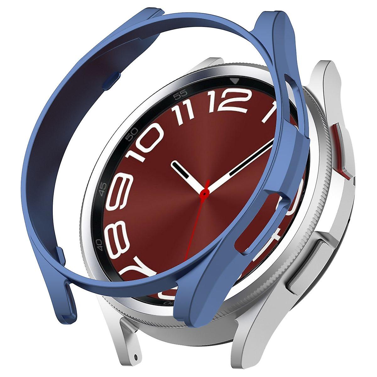 For Samsung Galaxy Watch 6 Classic 47mm Smartwatch Case Blue