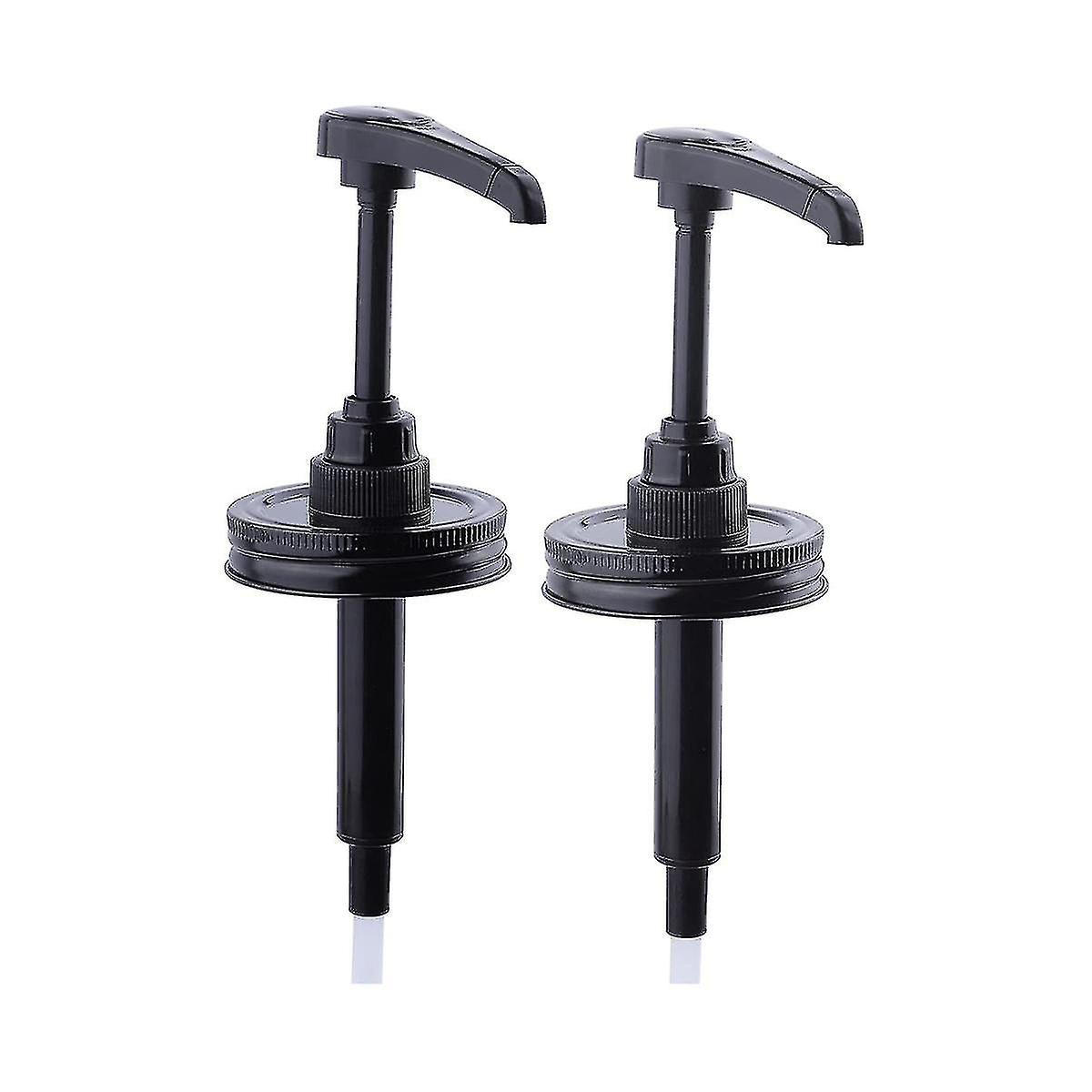 Sirap & Sås Honung Dispenser Pump Lock, Lufttät & Läckagesäker Kök Mat Grade Kaffesirap Disp