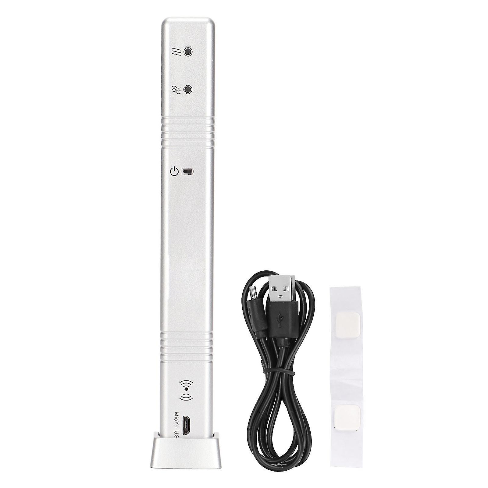 Voice Activated LED Rhythm Light: 32 Bit Colorful Sound Control Lamp for Parties & Gaming