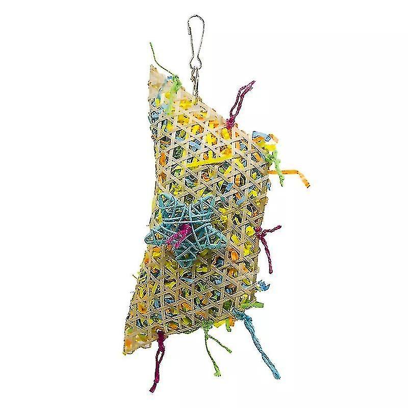 Bird Toys Bird Climbing Net Parrot Toy Red