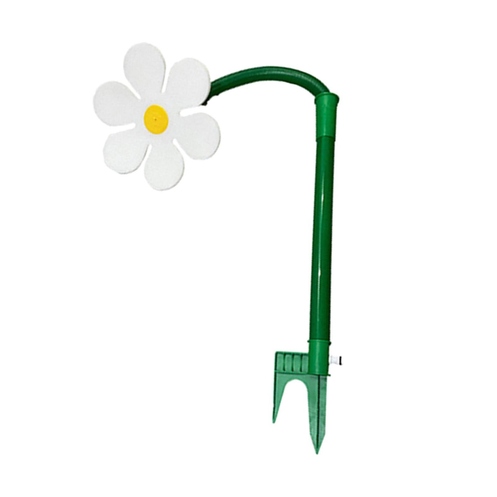 Sun Flower Lawn Sprinkler Garden Sprinkler Yard Sprinkler White