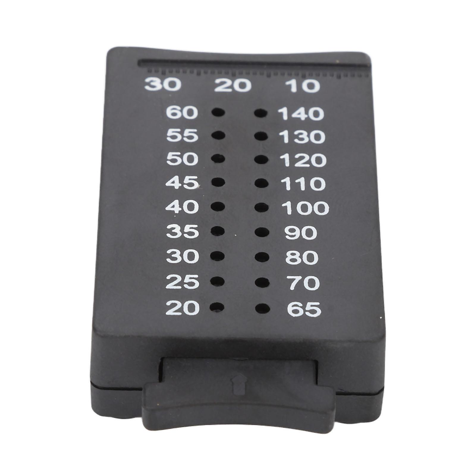 Gutta-percha Cutter, High Precision Heat Resistant Manual Oral Measuring Ruler for Oral Clinic