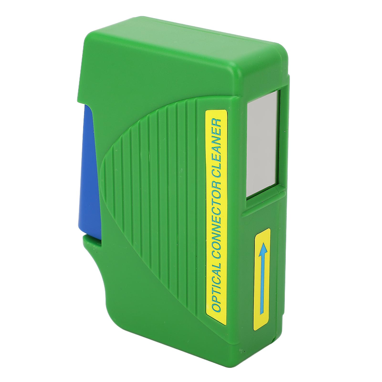 Fiber Optic Cleaning Box Optical Connector Cleaner Jumper End Face Cable Accessories Green 