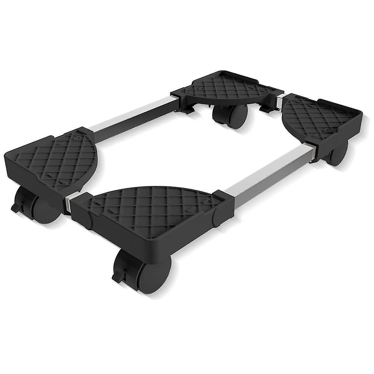 Tower Stand,adjustable Mobile Cpu Stand,cpu Holder Pc Tower Stand With Rolling Caster Wheels, Pc Floor Riser Stand Black