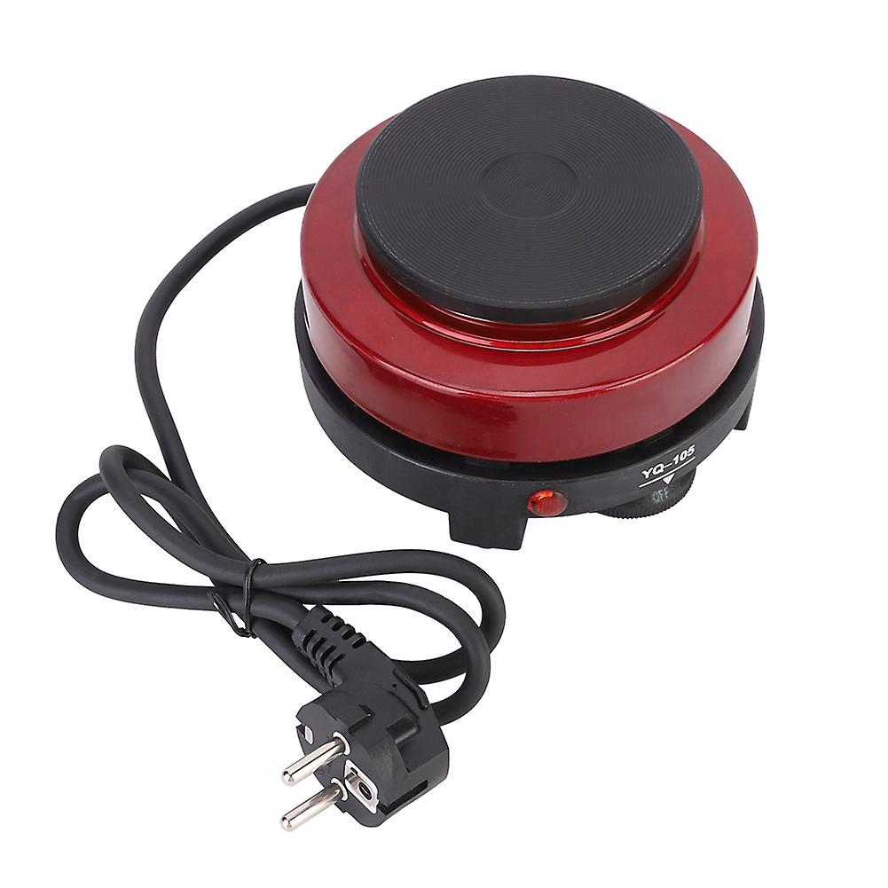 500W Portable Mini Electric Stove for Home (Red)