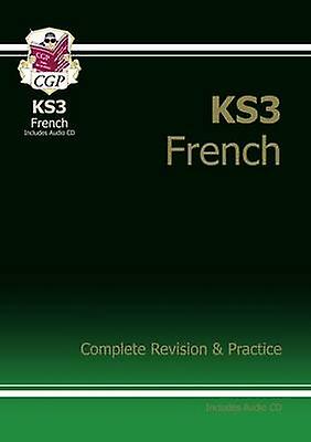Ks3 French Complete Revision Practice With Free Online Edition Audio by CGP Books Paperback Book
