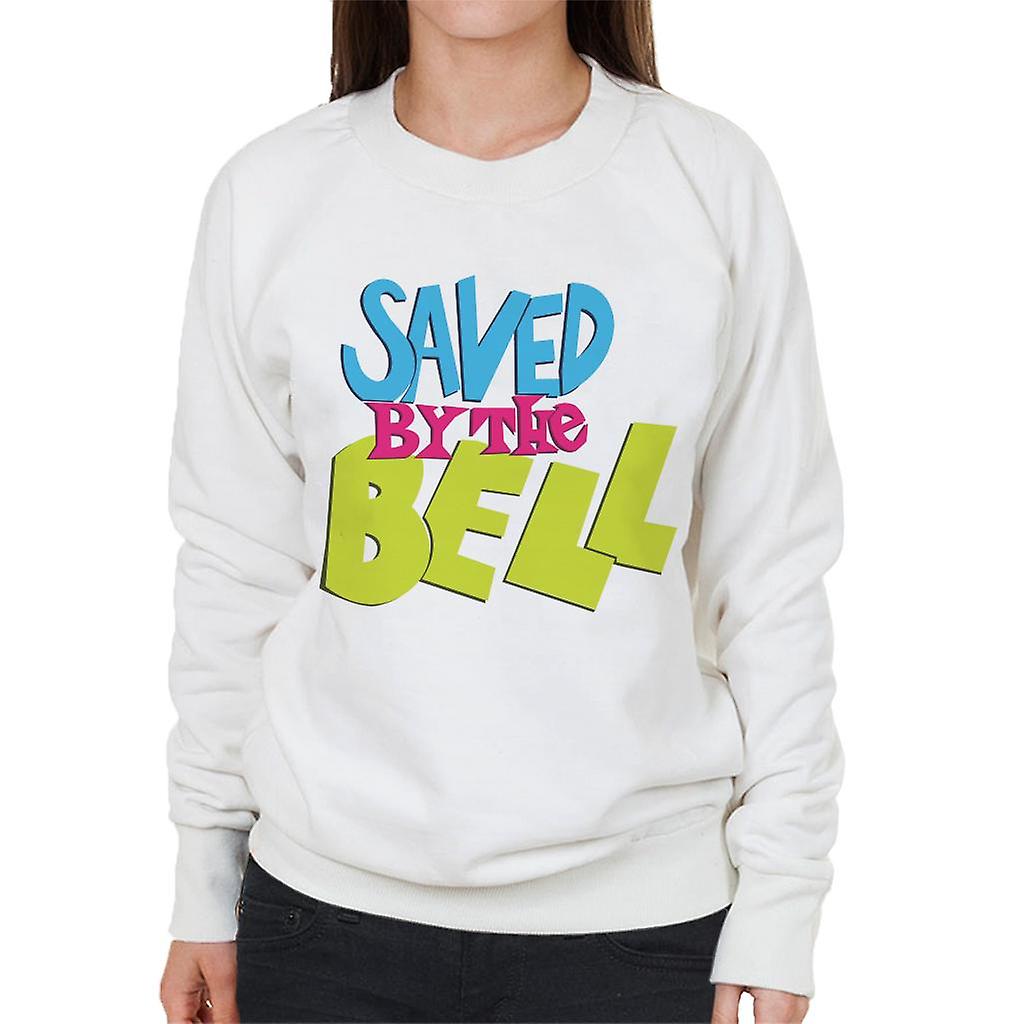 Saved By The Bell Coloured Logo Women's Sweatshirt