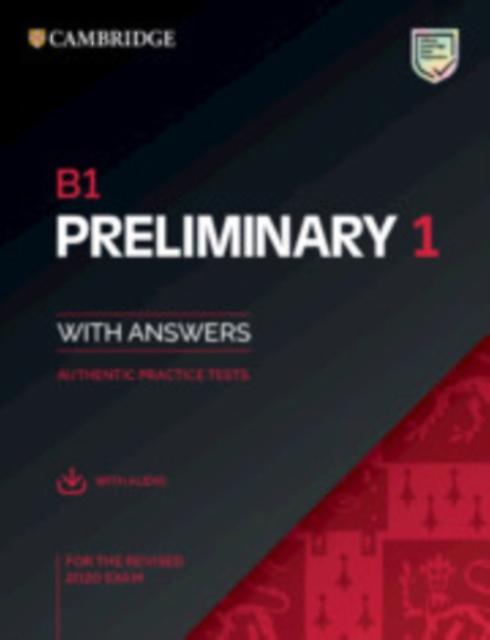B1 Preliminary 1 For The Revised 2020 Exam Students Book With Answers With Audio Paperback Book