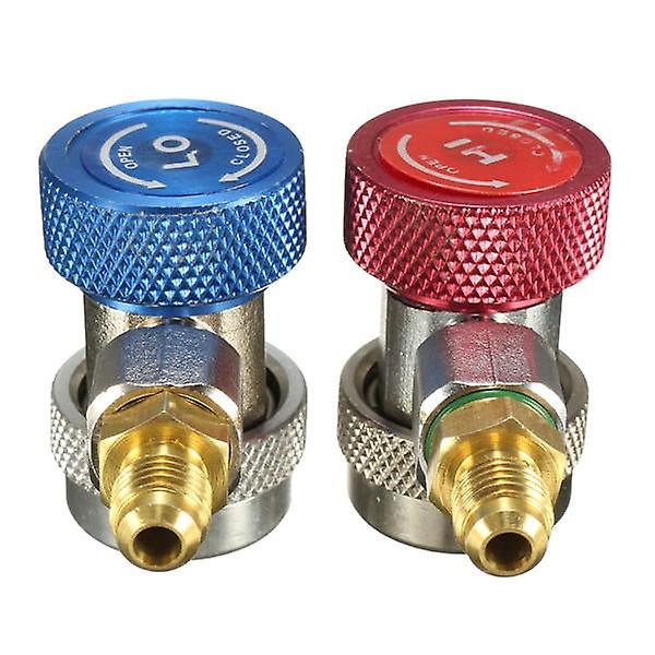 Ac Air Condition Adjustable Quick Connector Adapter High/low Pressure