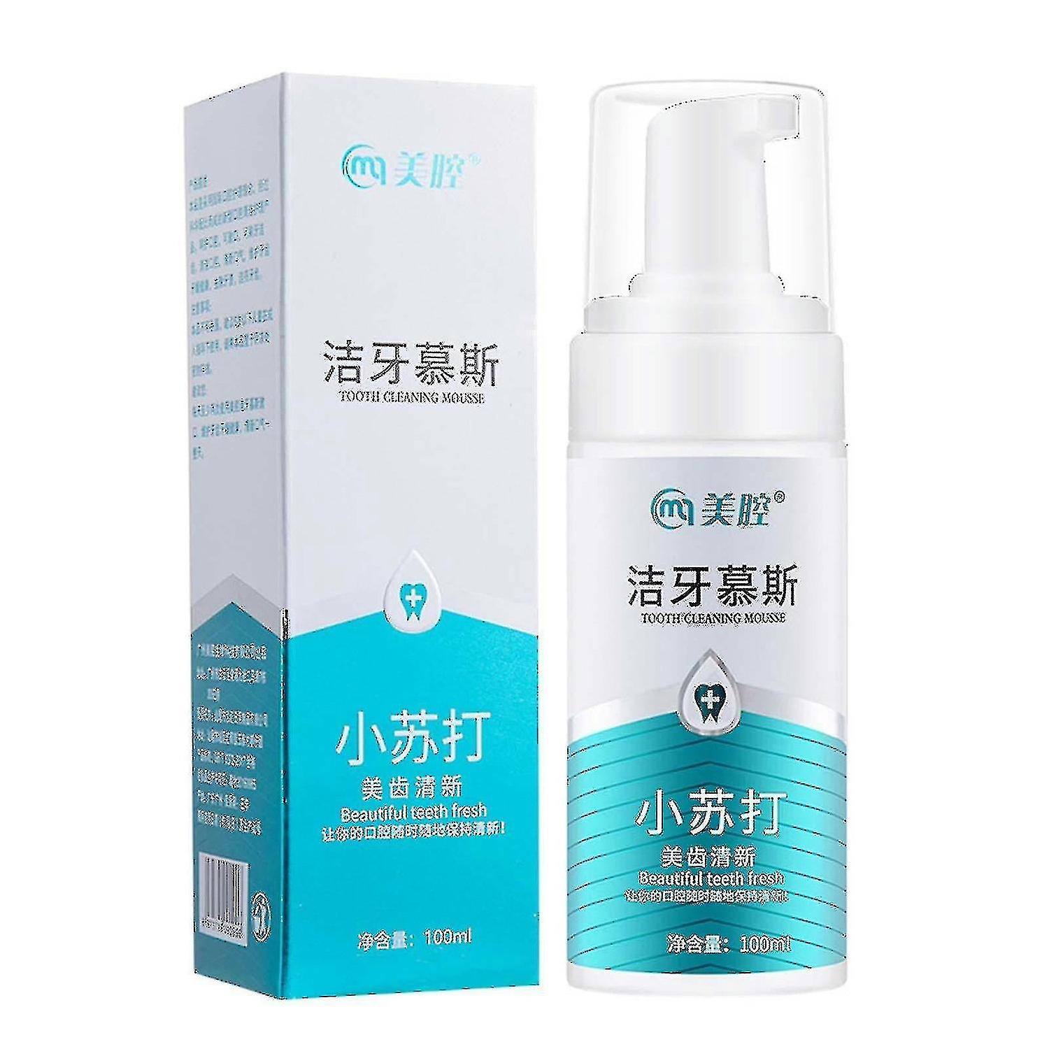 Press Foam Tooth Cleaning Toothpaste To Clean Teeth Portable 100ml -a