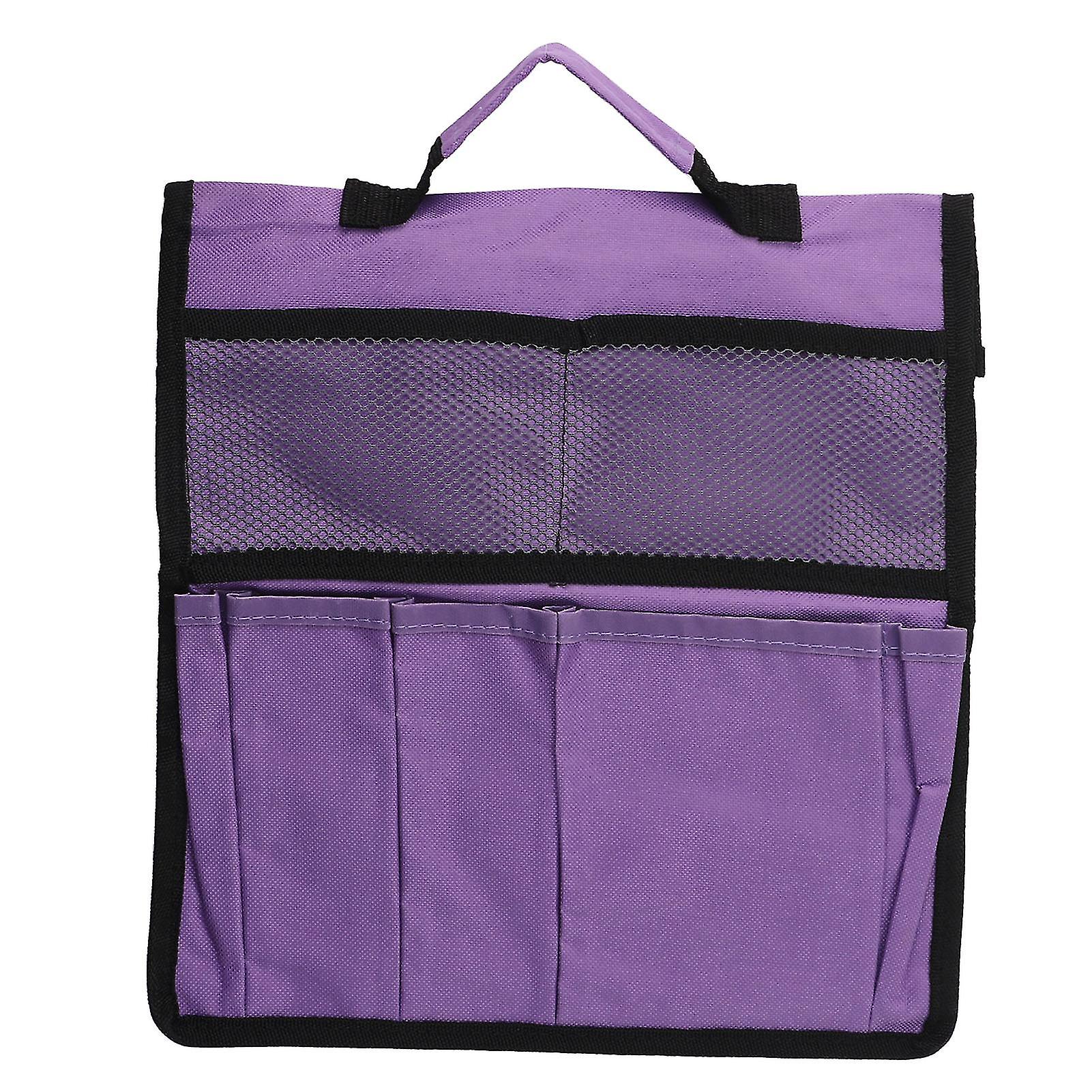 Portable Foldable Purple 600D Oxford Cloth Multiple Pockets