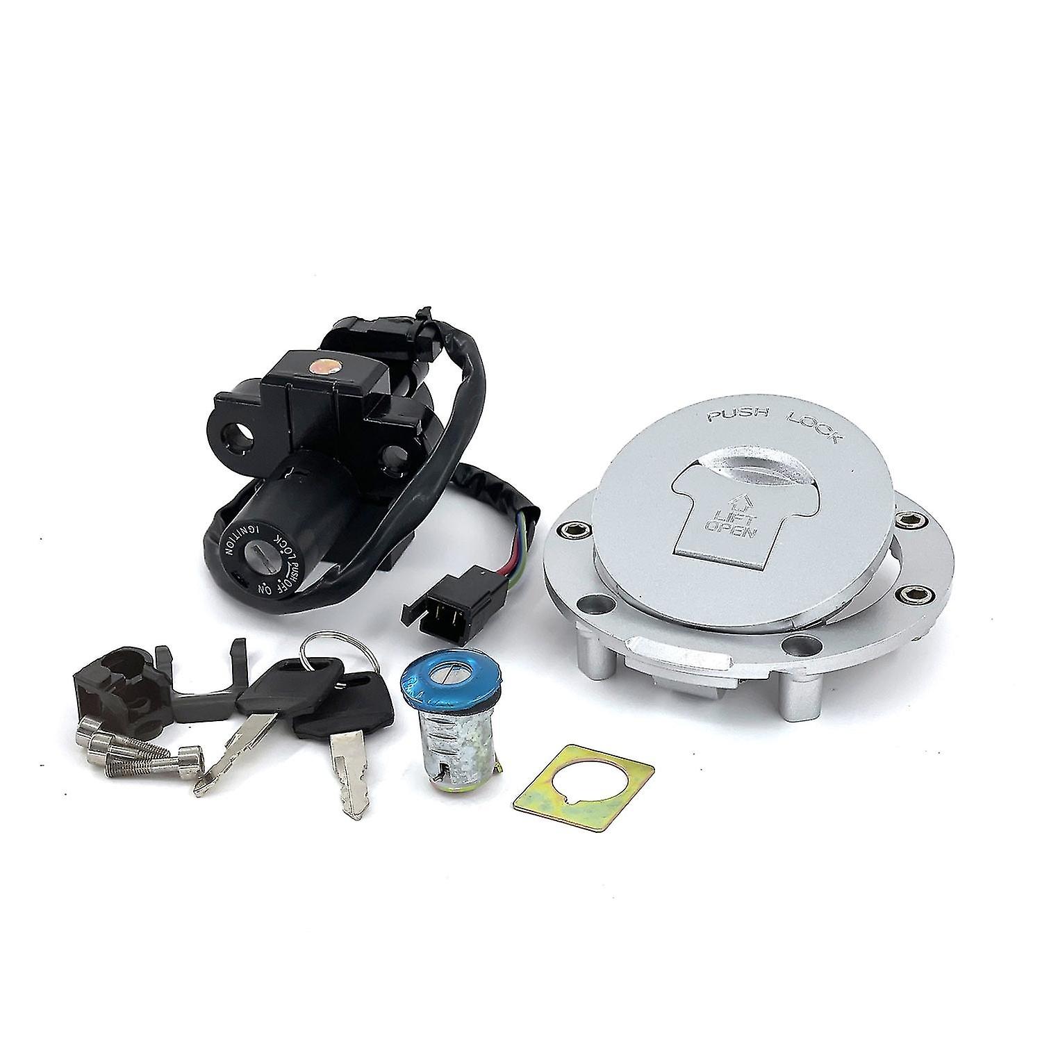 Motorcycle Ignition Switch Lock Fuel Gas Cap Tank Cover Key For Honda Cbr600 Cbr 600 F2 F3 1991-1998