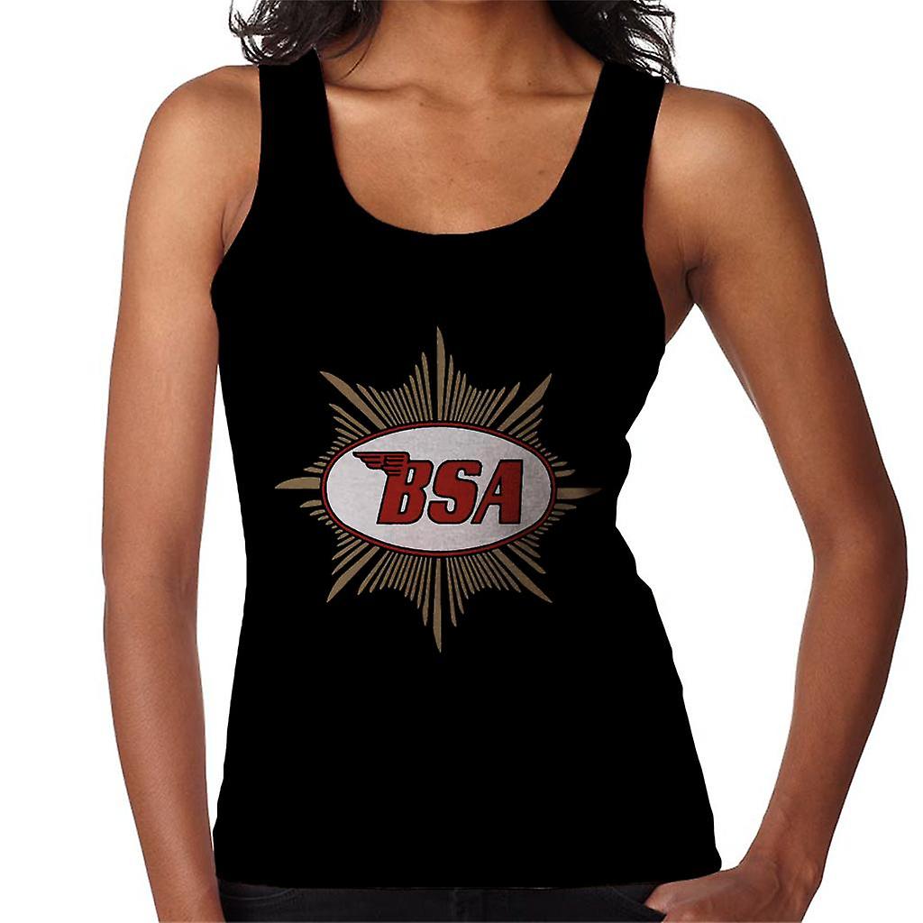 BSA Red Logo Gold Badge Women's Vest