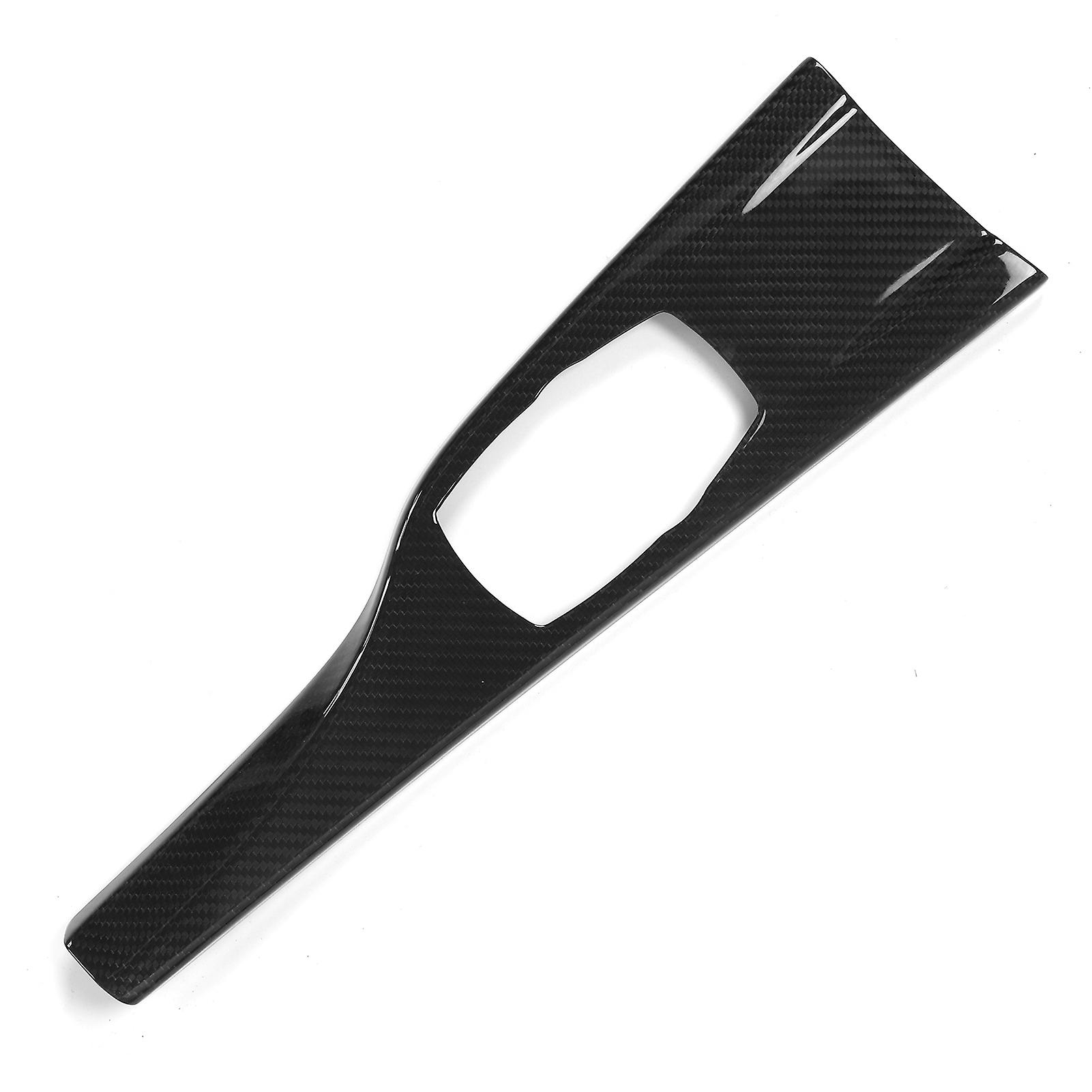 Console Multimedia Panel Cover Carbon Fiber Trim Fit for 3 4 Series F30 F31 F35 F34 F33 F36 2013‑2019 RHD